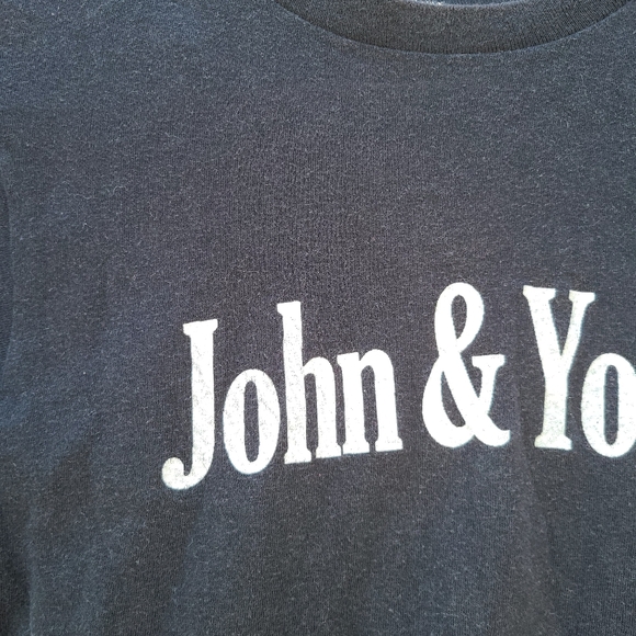 Rare VTG SS Sz SM John Lennon/yoko Tshirt SomeTime - Picture 4 of 16